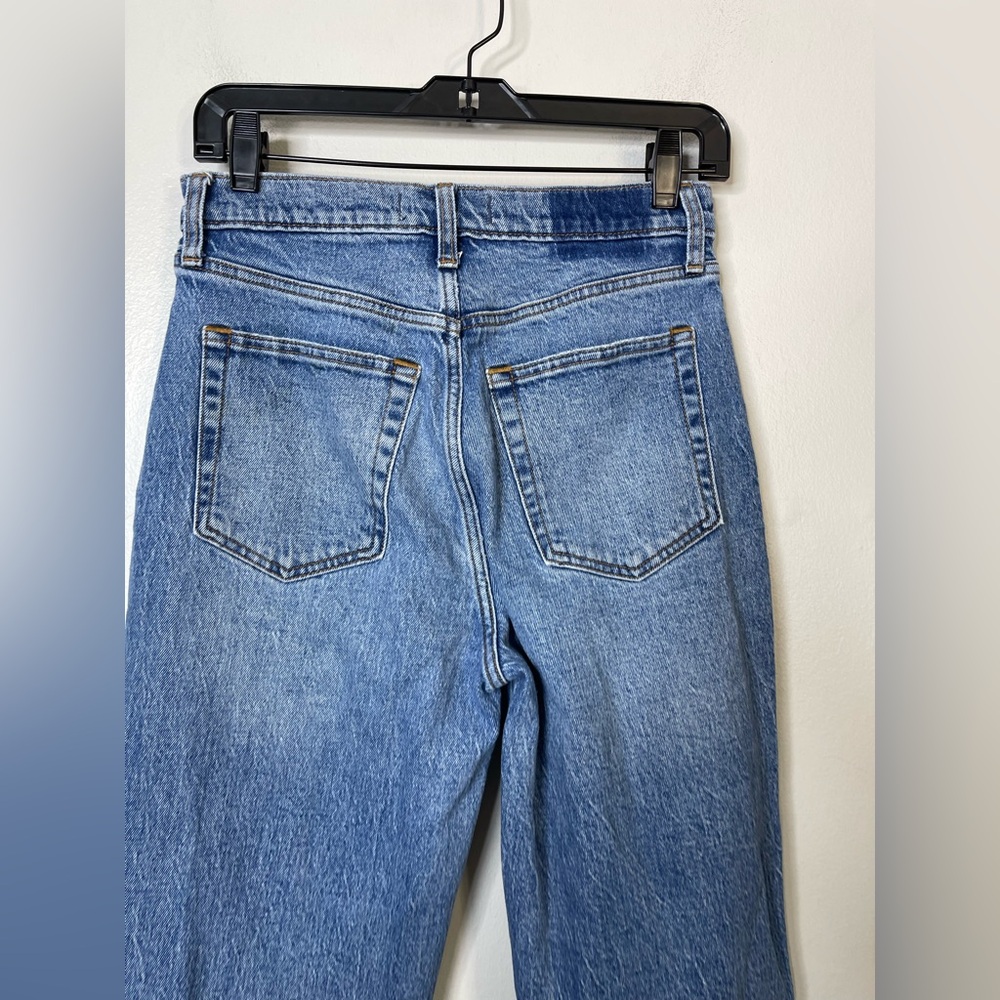 Abercrombie & Fitch The 90s Straight Ultra High Rise Medium Wash Jeans 28 6R - Picture 7 of 10